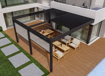 Bioclimatic Retractable Pergola