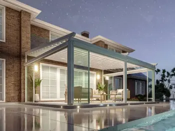 Retractable Sloped Pergola