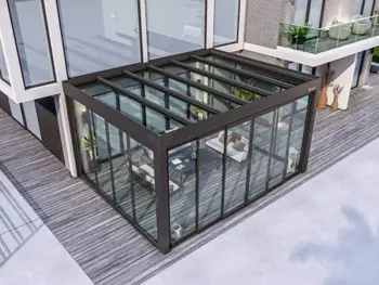 Flat Glass Roof