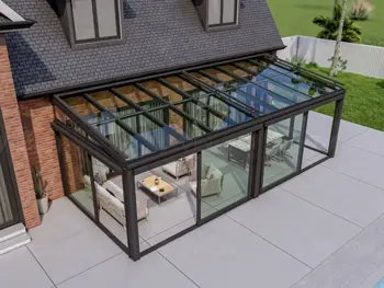 Sloped Glass Roof